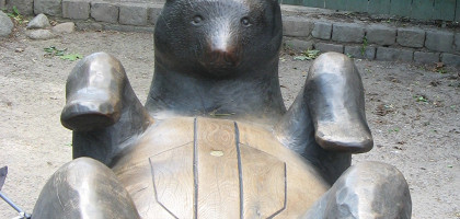 Памятник медведю, Скансен, Стокгольм