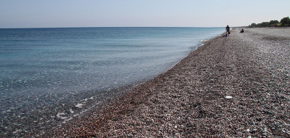 Пляж Афанду, кромка моря
