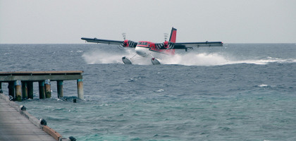 Воздушный трансфер, Мальдивы