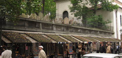Блошиный рынок в Праге