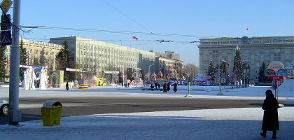 Площадь Советов в Кемерово