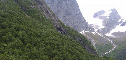 Горы ледника Бриксдальсбреен, Норвегия