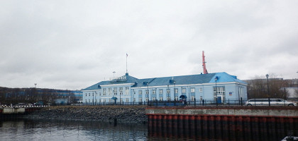 Морской вокзал в Мурманске