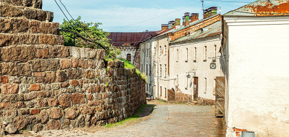 Улицы старого города в Выборге