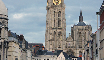 Вид на Антверпен