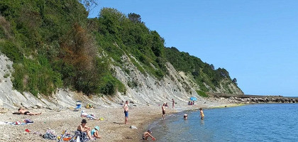 Море в поселке Бжид, Туапсинский район