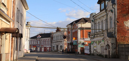 Павлово, вид улиц