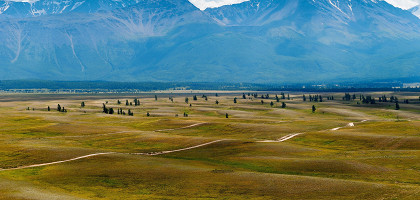 Гигантская рябь, Курайская степь
