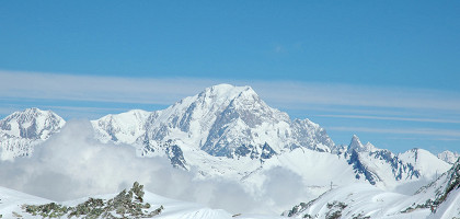 Лез-Арк, Франция, массив Монблан
