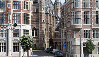 Вид на улицы Антверпена