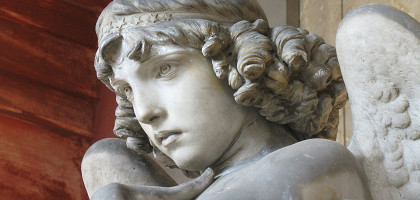 Кладбище Стальено, статуя ангела