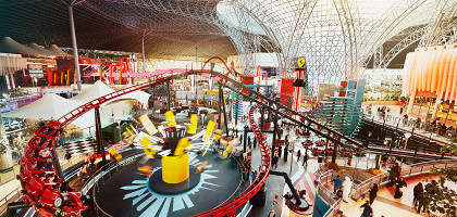 Развлекательный парк Ferrari World, аттракционы