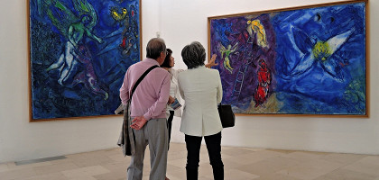 Национальный музей Марка Шагала, экспозиция