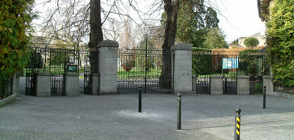 Дублинский ботанический сад, вход