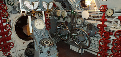 Пост управления подводной лодкой С-56