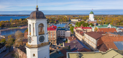 Часовая башня в Выборге