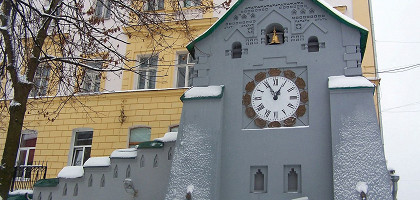 Здание Государственного банка в Нижнем Новгороде, часы