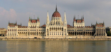 Здание венгерского парламента, панорама