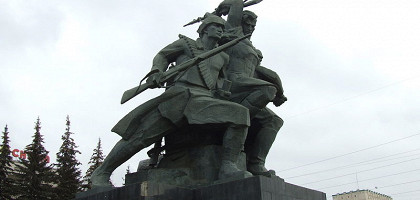 Памятник участникам Октябрьской Революции и Гражданской Войны в Уфе, Республика Башкортостан