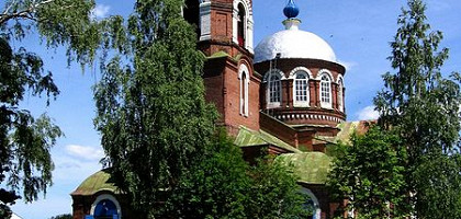 Успенская церковь (1910 г.), с. Стружаны, Спас-Клепики