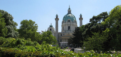 Карлскирхе в Вене