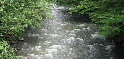 Горые реки, Абхазия