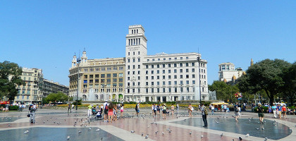 Площадь Каталонии, Барселона