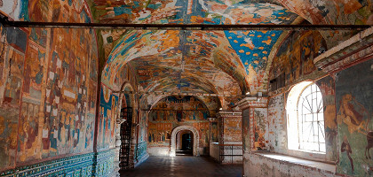 Старинные фрески в церкви Ильи Пророка