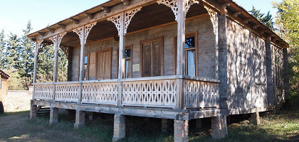 Тбилисский этнографический музей, традиционный дом