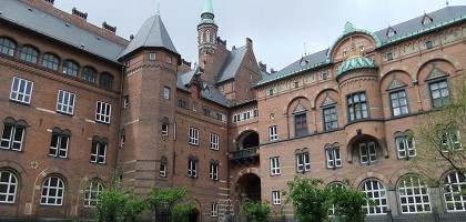 Копенгагенская ратуша, двор