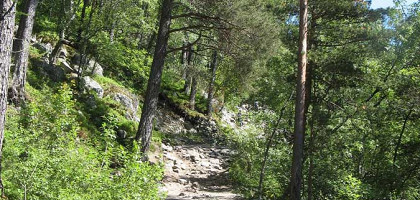 Тропа на Прекестулен, Люсе-фьорд
