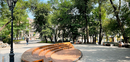 Адмиральский сквер во Владивостоке