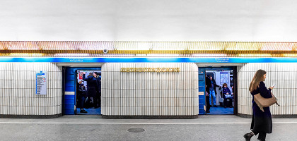 Станция метро Петроградская, Санкт-Петербург