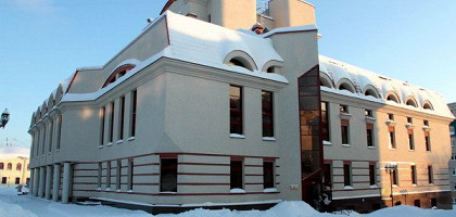 Вятский палеонтологический музей зимой