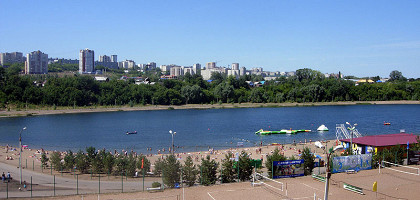 Парк культуры и отдыха Кашкадан в Уфе, Республика Башкортостан
