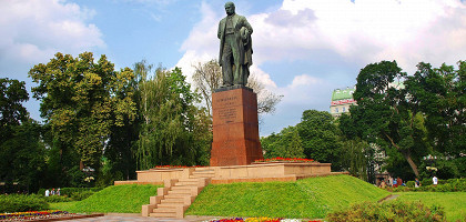 Памятник Тарасу Шевченко в Киеве