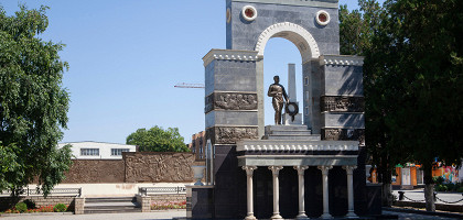 Мемориал ВОВ в Черкесске, Карачаево-Черкесская Республика, Россия
