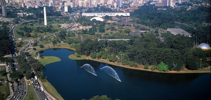 Парк Ibirabuera, Сан-Паулу, Бразилия