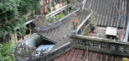Крыша пагоды Лонг Шон