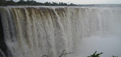 Водопад в Ботсване