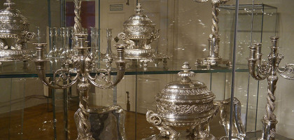 Замок Эстерхази, коллекция серебра