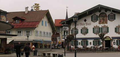 Главная площадь, Обераммергау