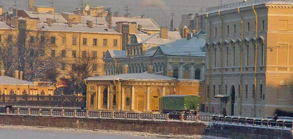 Фонтанка зимой