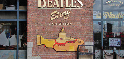 Альберт-док в Ливерпуле, аттракцион-музей Тhe Beatles Story