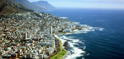 Кейптаун - с высоты птичьего полета