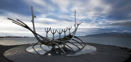 Памятник Sun Voyager, Исландия