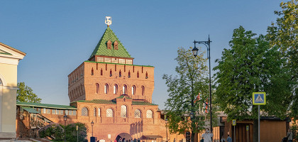 Дмитриевская башня,Кремль, Нижний Новгород