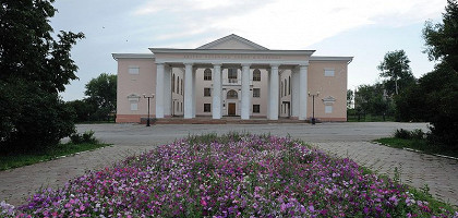 Дворец культуры в городе Скопин, Рязанская область