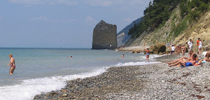 Пляж, Прасковеевка