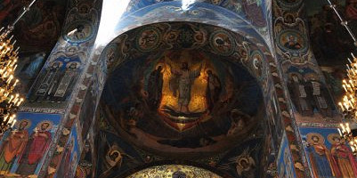 Храм Спаса на Крови, внутреннее убранство